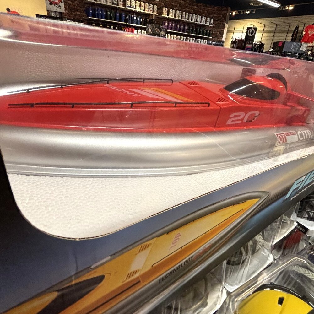 FIERCE 80cm 2.4G RC Racing Speedboat – Super Large Electric Remote10 Control